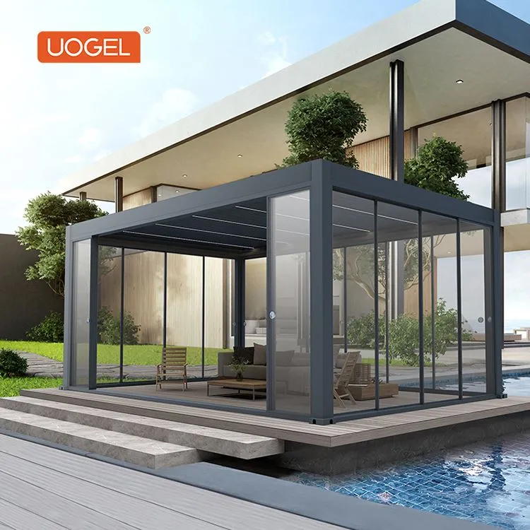 Modern Louvered Pergola