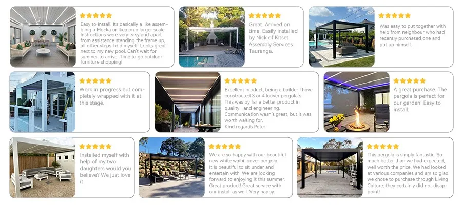 2633-Louvered pergola with LED lighting-4